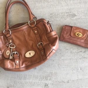 Fossil purse with wallet